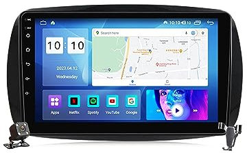 Lettore multimediale per Auto Android 12 per B-Enz Smart 453 Fortwo 2014-2020 9'' Touchscreen Autoradio Stereo Navigatore satellitare FM Ricevitore BT con 4G WiFi DSP Carplay GPS,M100S