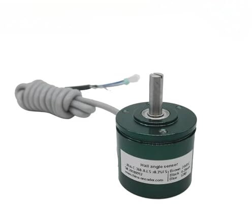 KOSBO for berührungslosen Hall-Effekt-Winkelsensor, magnetischer Drehgeber, Potentiometer, 4–20 mA, 0–10 V, Analogausgang, DC 24 V, 12 Bit, P3036