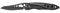 Leatherman Skeletool KB - Coltello Tascabile Nero con Lama in Acciaio Inox e Apribottiglie - Nero