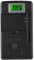 Cargador de batería para cámara digital, Cargador de batería LCD - Cargador de batería de carga para cámara digital | Reemplazo del cargador de pared, cargador USB delgado de batería, pequeño cargador