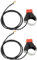 eMagTech 2 Pezzi Pulsante Interruttore Di Spegnimento Interruttore Di Spegnimento Per Moto Interruttore Di Spegnimento Per Manubrio Da 22 Mm Con Cavo Per Mini Moto Quad 47CC/49CC Moto