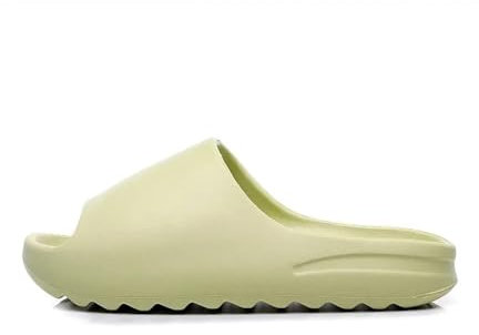 Slides Carino Alto Morbido Spessa Suola Pantofole Donna Estate Moda Usura Pantofole Casa Casa Sandali Uomo Scarpe da Spiaggia Scarpe, Verde, 40/41 EU