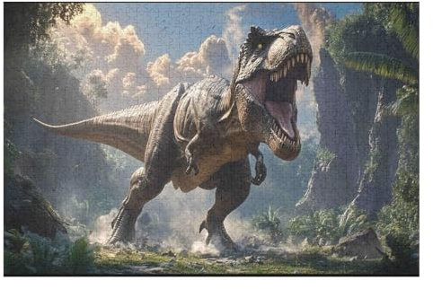 Puzzle 1000 Pieces Jurassic World Classic Puzzle DIY Kit Toy Unique Gift Modern Home Decor9 50x70cm Fds418