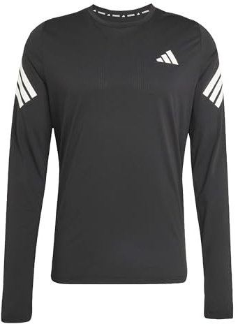 adidas Herren Adi365 Running Iconic Long Sleeve Shirt, Black, M