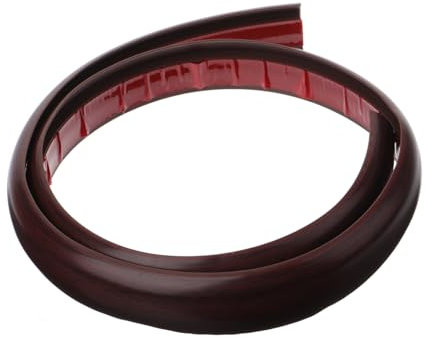 Tofficu Floor Transition Strip Pvc Weich Vinyl Selbstklebend Übergangsleiste Für Unebene Böden Teppich Bodenbelag Abschlussleiste Zuschneidbar Rutschfest Vielseitig Für Wohnräume Und Gewer