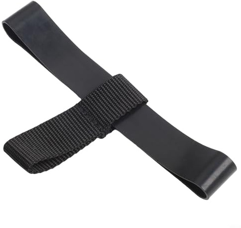 Simplifiez votre installation de plongée avec cette bande de retenue de tuyau de réservoir en caoutchouc robuste qui s'adapte aux tailles de bouteilles courantes (6 L noir)