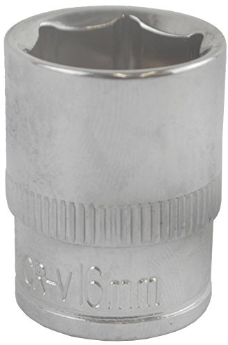 16mm 3/8 Drive Shallow Metric Socket Single Hex / 6 Sided Bergen