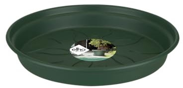 Elho Green Basics Sottovaso, Verde, 29 cm