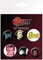 GB eye David Bowie Mix Badge Pack