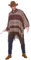 Western Cowboy Poncho - Adult Costume Adult - One Size