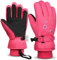 7-Mi Kinder Winter wärmste thermische wasserdichte Snowboard Skihandschuhe für Jungen Mädchen Kinder 3M Thinsulate TPU Membrane für 6 bis 8 Jahre alt
