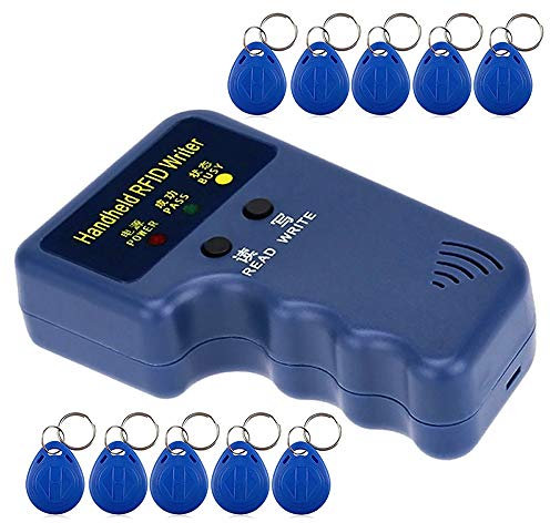 CIFY Computadora de Mano Duplicadora RFID 125KHz Copiadora Lector Escritor Tarjeta de identificación Clonador Programador Tarjetas regrabables EM4305 / T5577