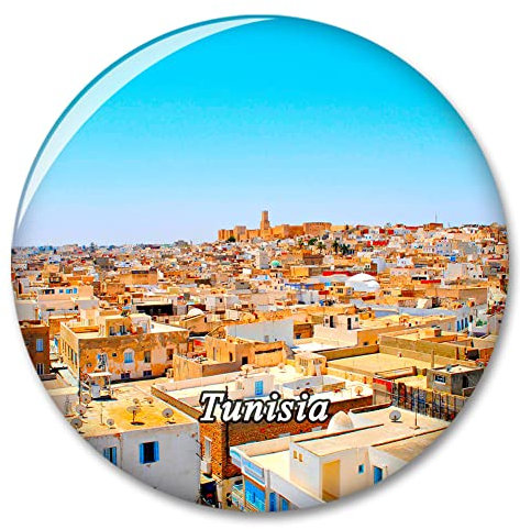 Tunesien Kühlschrankmagnet Dekorativer Magnet Aufkleber Reise Souvenir Sammlung Tourist Stadt Geschenk Whiteboard Küche