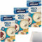 Milram Milchreis pur warum und kalt zu genießen 3er Pack (3x1kg Packung) + usy Block