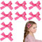 Ensemble de 8 noeuds en ruban de satin pour cheveux de femme - des barrettes à noeuds originales pour femmes et filles, parfaites pour les coiffures quotidiennes et les occasions spéciales.
