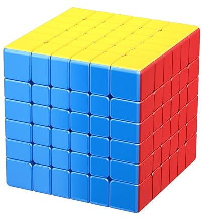 Moyu Meilong6 Magic 6 x 6 v2 Stickerless Speed Puzzle Cube