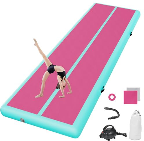 airtrack matte mit elektrischer Luftpumpe 20cm hoch 3 M Tumbling Matten Aufblasbare turnmatte Matte gymnastikmatte Yogamatte Camping Trainingsmatte