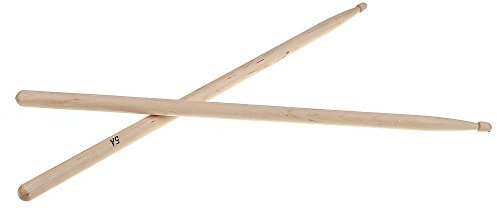Funien Par de Baquetas Madera de Arce de 5A palillo de Tambor Set Profesional Ligero