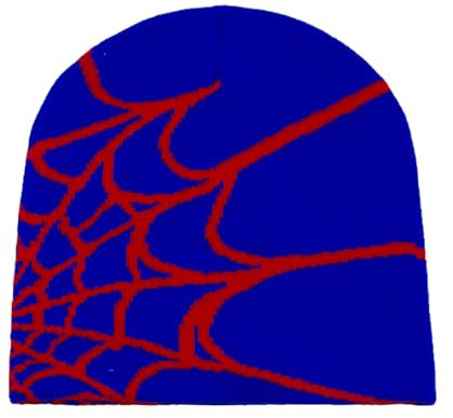 YAMEIZE Beanie Scream Strickmützen für Damen - Herren Beanie Mütze Slouchy gestrickt Hut Winter Skull Cap Gothic Warm Hut Outdoor