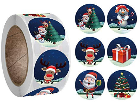 AKTOUR Bottiglie Vetro Natalizie per Liquore di Natale che decorano il regalo 1 rotolo Oggetti Strani E Inutili (Multicolor, One Size)