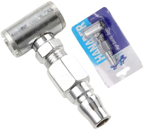 Inflating Ball Pump Nozzle, Compact Tire Inflation Tool, Heavy-Duty Tire Pump, Air Compressor Adapter, Versatile Tire Inflator, Easy Use Tire Nozzle, Tire Maintenance Accessory, Quick Connect Inflator