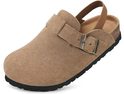 Zuecos Niña Pantuflas Unisex Niños Mulas Ajustables Sandalias Jardín Zapatillas de Estar