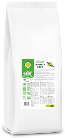 BIOVITA Universal Rasensamen Rasen Grassamen 25 Kg - Universelle Rasenmischung für dichten, robusten und pflegeleichten Rasen