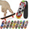 Finger Skateboard - 12 stylische Fingerskateboards, Spielzeug Finger Skateboard für Party I Fingerboard Spiele für Jungen und Mädchen I Board Mitgebsel für Teenager I Give Aways Kinder