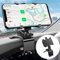 Handyhalter Autocliphalterung, Drehbar 360 Grad Handyhalterung Auto, Dashboard Auto Handyhalter, Phone Holder für 4 bis 7 Zoll Smartphone Halterung Auto