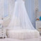 YANXINKE Zanzariera Letto, Zanzariera a Cupola, Zanzariera Bianca, Zanzariera a Baldacchino, Zanzariera Letto Matrimoniale, Zanzariera Letto Universale, per Viaggio e Casa Interno Esterno