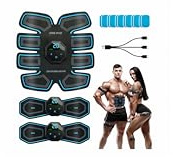 ETROBOT EMS Trainingsgerät, EMS Bauchmuskeltrainer Elektrisch,10 Modi & 20 Intensitäten Bauchtrainer Elektrisch, Ganzkörper ABS/Bauch/Arm/Bein/Po Trainer
