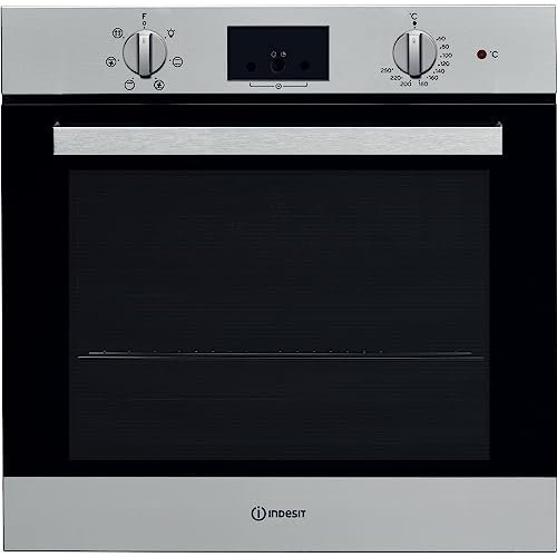 Indesit IFW 65Y0 IX Horno 2750 W, 66 litros, metal, inoxidable