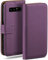 moex Book Case für Samsung Galaxy Note 8 Handyhülle mit Kartenfach, Hülle klappbar 360 Grad Schutzhülle, Klapphülle Flip Case Cover, PU Leder Handytasche Lederhülle, Lila