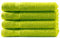 4X Handtuch | Apfelgrün | 100% Baumwolle Frottier | Oeko-TEX® Standard 100 | Premium Qualität 500 g/m²
