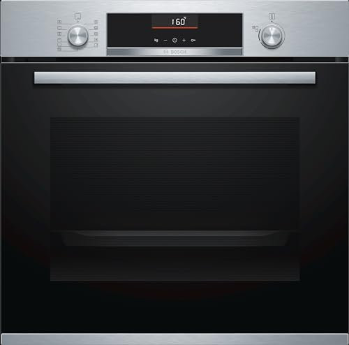 Bosch Electroménager HBA5560S0-Four intégrable Série 6- 60 x 60 cm- Four multi-fonctions - EcoClean - 3400 W - Grande capacité de 71L - Noir