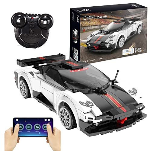 CaDA Z-Wind Supercar - 258 Pieces - Self-Build Brick Building Block Model C51082W