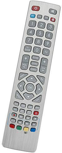 ALLIMITY Reemplace el Control Remoto por Sharp Aquos FHD Smart LED TV LC-40CFF6001K LC-49CFF6001K LC-48CFF6002E LC-40CFE6241K LC-32CFF6002E LC-43CFF6001E LC-55CFE6241K LC-43CFF6001K LC-32CFE6242K