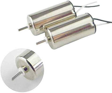 CHANCS 2PCS Mini Model Helicopter Coreless Motor 1020 3.7V 39500RPM 4.2V 45000RPM DC Micro Drone Motors
