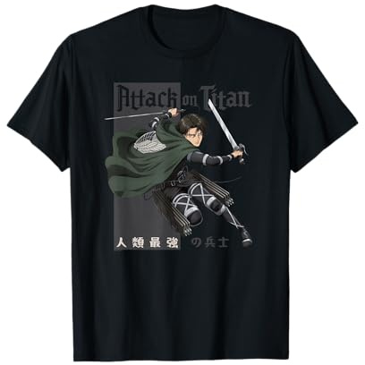 Attack on Titan Season 4 Der Stärkste Soldat der Menschheit T-Shirt