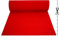 OLIVO.shop | PASSATOIA rot Brautteppich Hochzeit Zeremonie Veranstaltungen Kirche Wedding Teppich Party Ausstattung Teppich Läufer für Veranstaltungen Meter H 1 m ROPAS