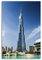 Panorama Gemälde Druck auf Leinwand,Arabien Dubai Khalifa Burj,Gebäude Gemälde Landschaft Poster und Drucke,Stadt Leinwandbild für Wohnzimmer Dekor 40x60cm(16x24in) Rahmenlos