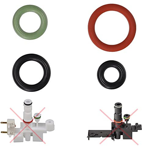 Dichtung Wartungssatz O-Ringe passend für DeLonghi EABI EC ECA ESAM EAM Nespresso EN AEG Caffe Grande zu Kupplung Milch Milchtank Milchbehälter Set-38 von Snapworld-Kaffee