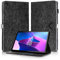 Rostsant Custodia Lenovo Tab M10 3a Generazione 10.1(TB-328FU/TB-328XU) Cover in Pelle PU Portafoglio Magnetico con Portapenne Cover Tablet per Lenovo Tab M10 3rd Gen 10.1 Pollici 2022 - Nero