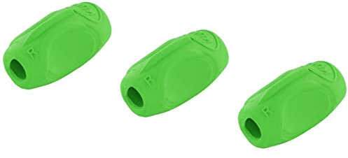 KUM AZ4060026-G - Schreibhilfe Sattler Grip A7, 3 Stück, grün, Stifthalter für Rechts- und Linkshänder