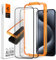 Spigen AlignMaster Schutzfolie kompatibel mit iPhone 15 Pro, 2 Stück, Volle Abdeckung, Kratzfest, 9H Härte Folie