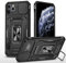 GANGANPRO Cover per iPhone 11 Pro Max Custodia con Cursore per Fotocamera Armatura Completa Protezione Militare Antiurto Cover Telefono Anello Magnetico Supporto 6.5 Pollici