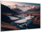 DARO Design - Wand-Bild auf 6mm HDF 70x50 cm Berge Eis Fluss - Wand-Deko Bilder Geschenk