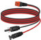 RIIEYOCA 1M Solar Panel Power Cable, XT60I Female Extension, 12AWG, Compatible with Portable Power Station & Solar Generator