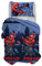 Spiderman Bettwäsche-Set für Einzelbett, Bettbezug + Kissenbezug, Bettbezug mit Kissenbezug, Bettbezug 155 x 200 cm, 100% Baumwolle, (enthält kein Spannbettlaken)