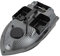Angeln Köder Boot, RC Angeln Boot, Köder Boot für Brandungsangeln Angeln Futterboot RC Karpfenangeln Kderboot, Fischfinder +Fernsteuerung,5200 mAh mit Pack +2 Batterien